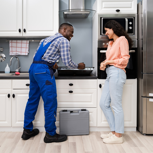 what kind of warranty do you offer on your cooktop repair services in Thurmond